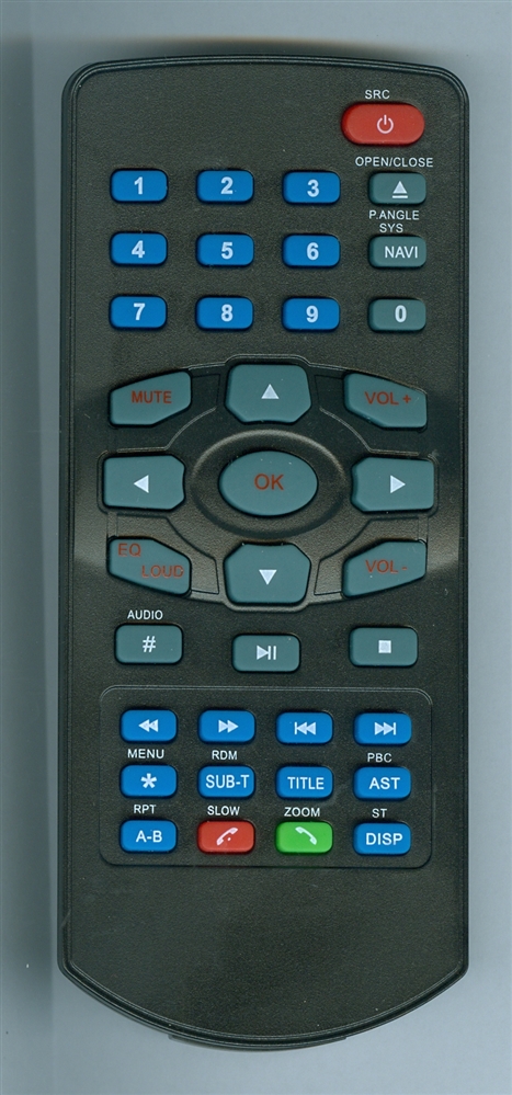 POWER ACOUSTIK PD931NB Refurbished Genuine OEM Original Remote