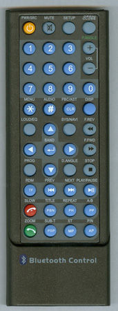 POWER ACOUSTIK PTID7001NBT Genuine OEM original Remote