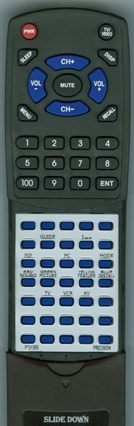 PRECISION PTV13R9 replacement Redi Remote