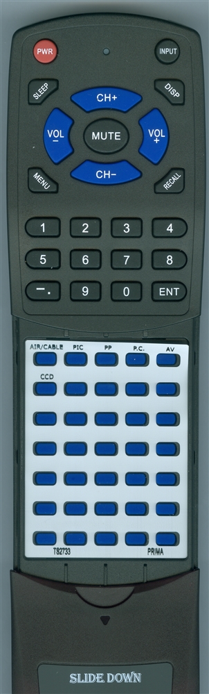 PRIMA TS2733 RCA260N replacement Redi Remote