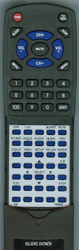 PRIMARE C20 C20 replacement Redi Remote