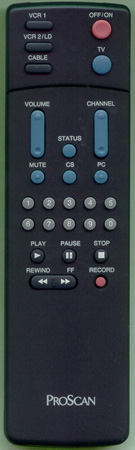 PROSCAN 204603 CRK80C Genuine  OEM original Remote