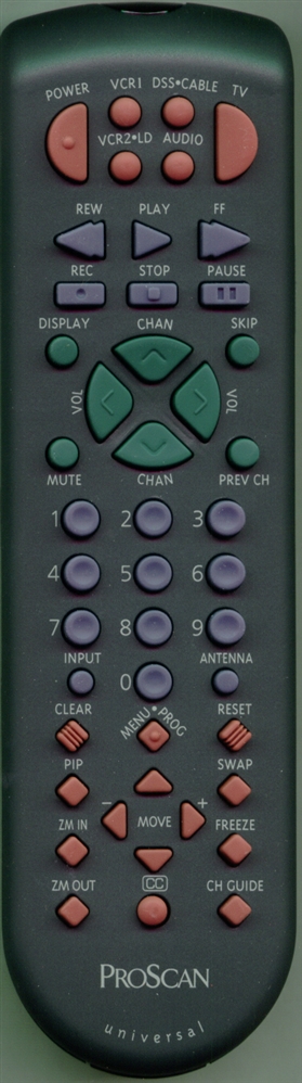 PROSCAN 224264 CRK83D1 Refurbished Genuine OEM Original Remote