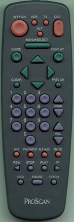 PROSCAN 231270 Genuine OEM original Remote