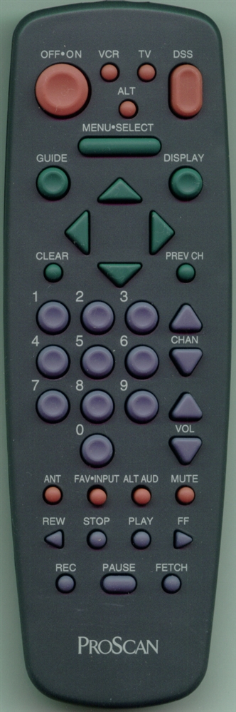 PROSCAN 231270 Refurbished Genuine OEM Original Remote