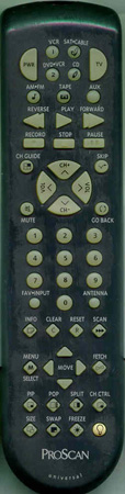 PROSCAN 233066 CRK81BL1 Genuine  OEM original Remote