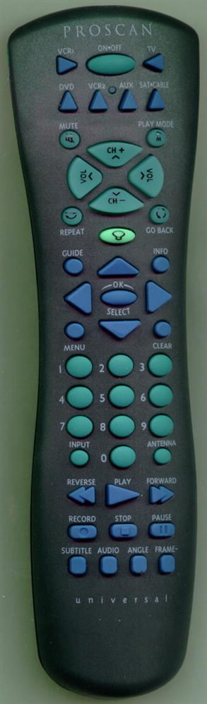 PROSCAN 240970 CRK76DBL1 Refurbished Genuine OEM Original Remote