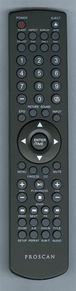 PROSCAN RE20QP18 Refurbished Genuine OEM Original Remote