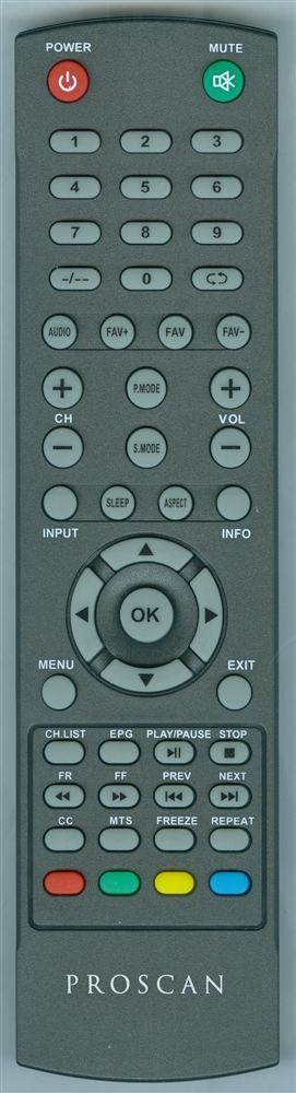 PROSCAN 14B PRO Genuine OEM original Remote