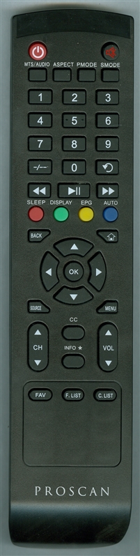 PROSCAN 2PRK Genuine OEM original Remote