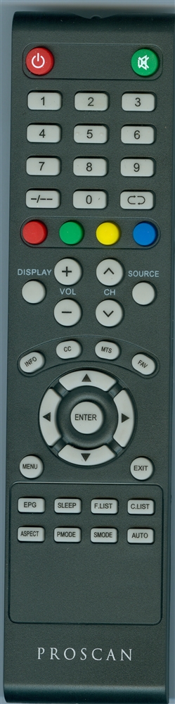 PROSCAN 4C PRO Genuine OEM Original Remote