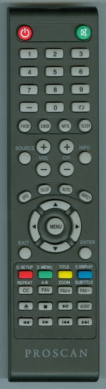 PROSCAN P4D2 Genuine OEM original Remote