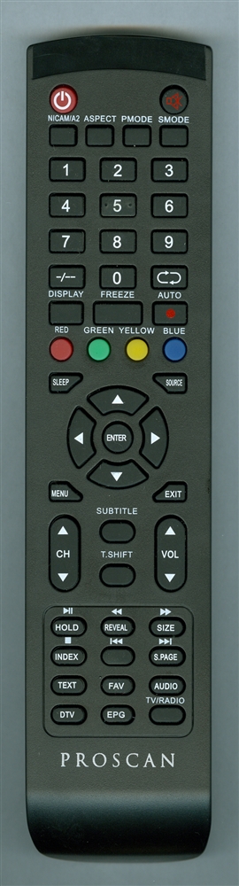 PROSCAN PLDED3273UK Genuine OEM original Remote