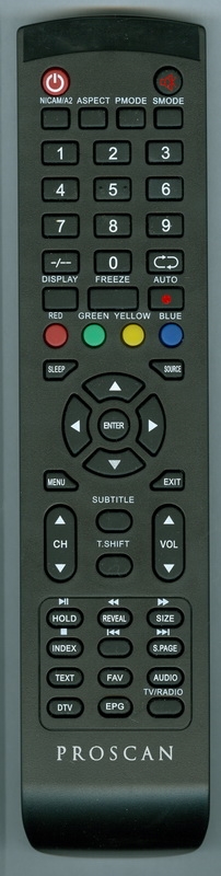 PROSCAN PLDED3274-UK Genuine OEM original Remote