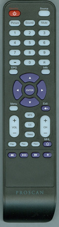 PROSCAN PLDED5030ACRK Genuine OEM original Remote