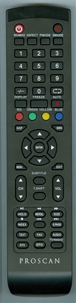 PROSCAN PLDEDV3293-UK Genuine OEM original Remote
