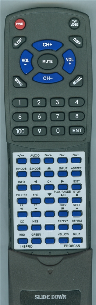 PROSCAN 14B PRO replacement Redi Remote