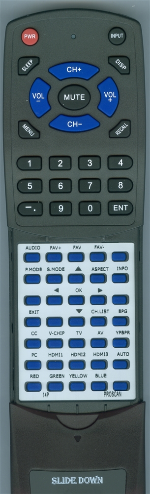 PROSCAN 14P replacement Redi Remote