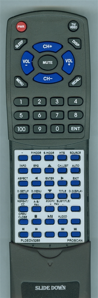 PROSCAN PLDEDV3285 replacement Redi Remote