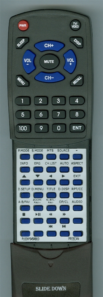 PROSCAN P4D2 replacement Redi Remote