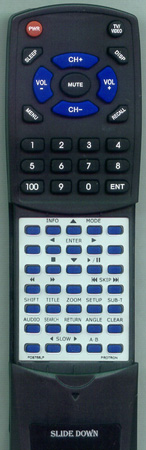 PROTRON PDS758LP replacement Redi Remote