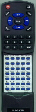 PROTRON PHT300XRM replacement Redi Remote