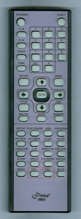 PYLE PD1000ARMTB Genuine  OEM original Remote