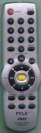 PYLE PLDVD150 Genuine  OEM original Remote