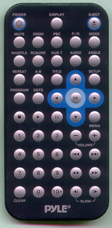 PYLE PLRDVD7 Genuine  OEM original Remote