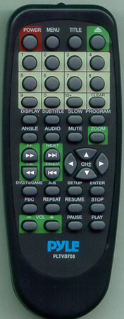 PYLE PLTVD700 PLTVD700 Genuine  OEM original Remote