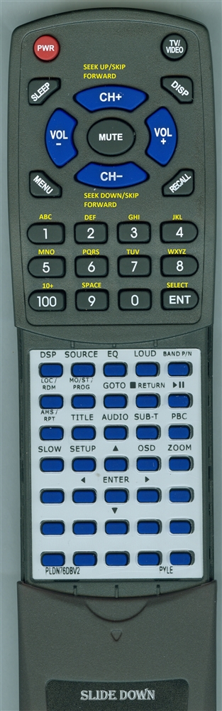 PYLE PLD45MU replacement Redi Remote