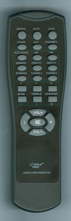 PYLE P1001ATV2 Genuine OEM original Remote