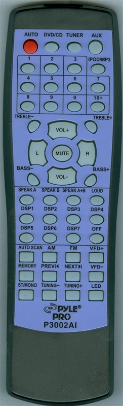 PYLE P3002AI Genuine OEM original Remote