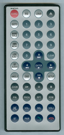 PYLE PLDNV65I Genuine OEM original Remote