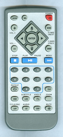 PYLE PLDVD188 Genuine OEM original Remote