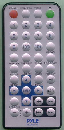 PYLE PLDVD96 Genuine OEM original Remote