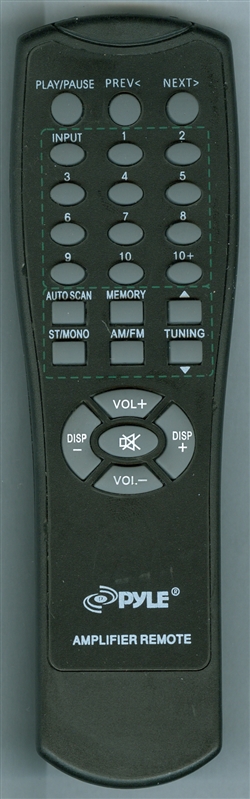 PYLE PT390AU Genuine OEM original Remote