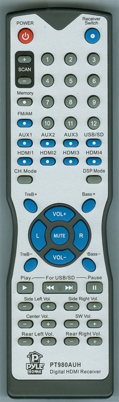 PYLE PT980AUH Genuine OEM original Remote