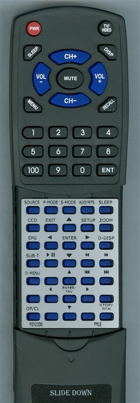 PYLE P27LCDD replacement Redi Remote
