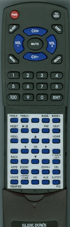 PYLE PSBVWF300B replacement Redi Remote