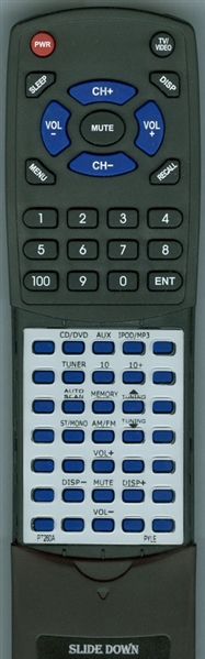 PYLE PT260A replacement Redi Remote
