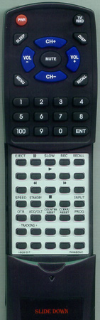 QUASAR VSQS1017 VSQS1017 replacement Redi Remote