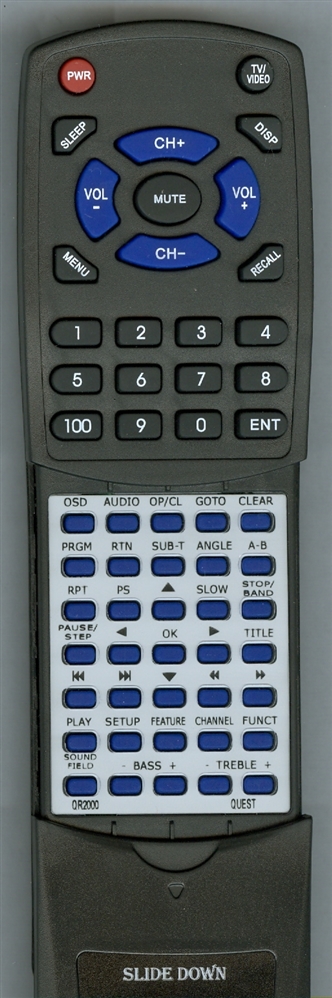 QUEST QR2000 replacement Redi Remote