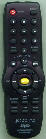 QWESTAR MVDVDPL3 Genuine OEM original Remote