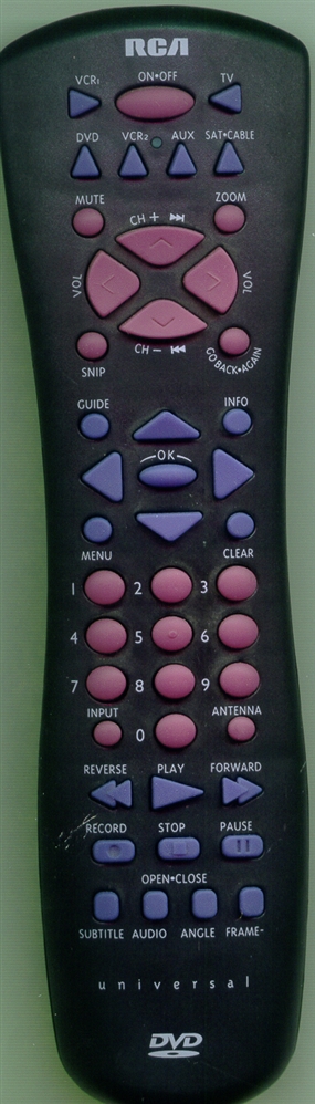 RCA 250635 CRK76DG2 Refurbished Genuine OEM Original Remote