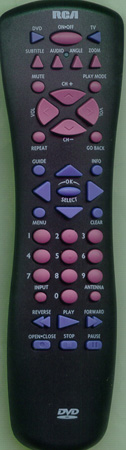 RCA 255875 CRK76DK1 Genuine  OEM original Remote