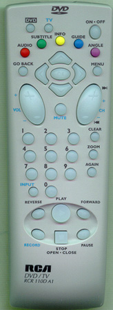 RCA 257221 RCR110DA1 Genuine  OEM original Remote
