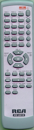 RCA 259026 RS2010 Genuine  OEM original Remote