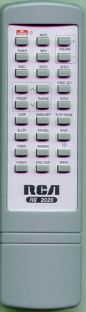 RCA 261472 RS2025 Genuine  OEM original Remote