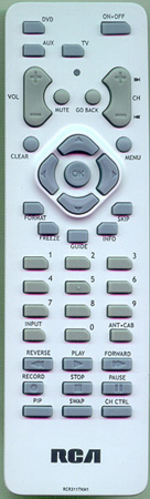 RCA 265092 RCR311TKM1 Genuine OEM original Remote